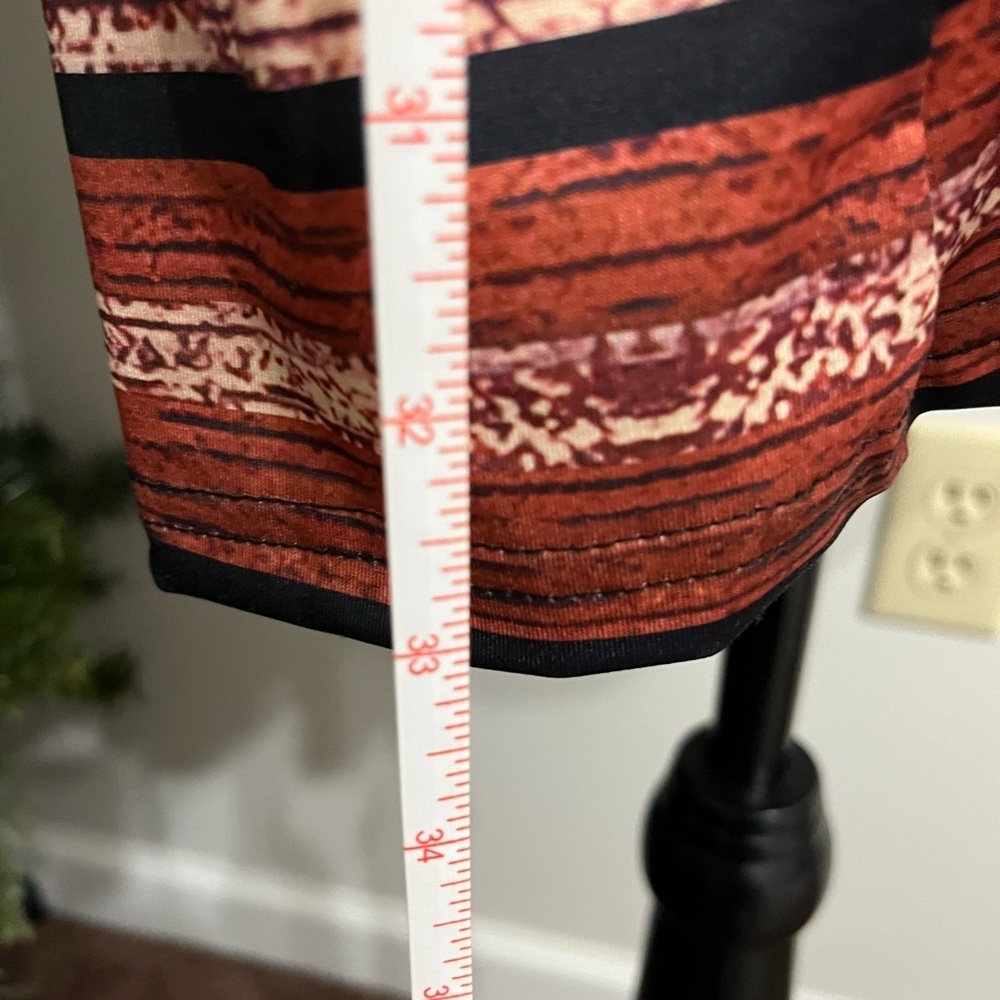 Striped Sleeveless Dress in multi-colored stripes XL - Picture 3 of 6